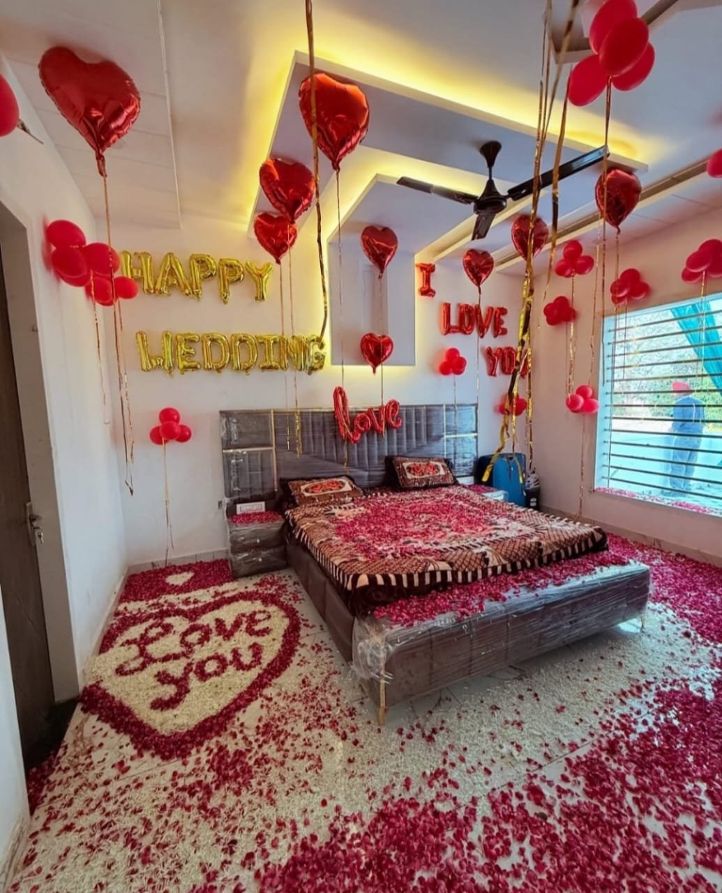 Wedding and reception decoration